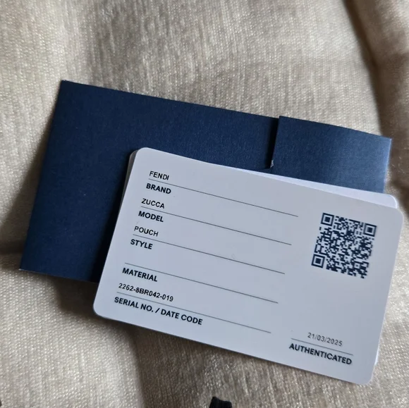 Fendi Zucca FF Pochette Shoulder Bag - Picture 16 of 16